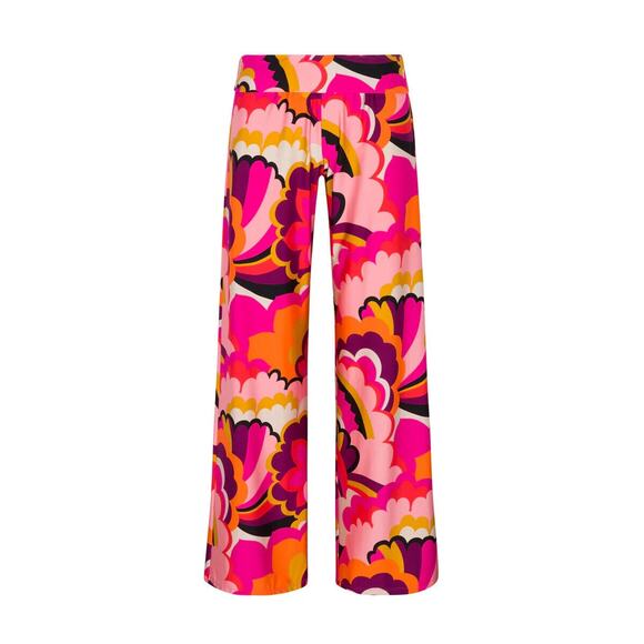 NEW Trina Turk Fan Faire Swim Pant Cover Up Pull On Wide Leg Size Small $162 - Picture 4 of 8